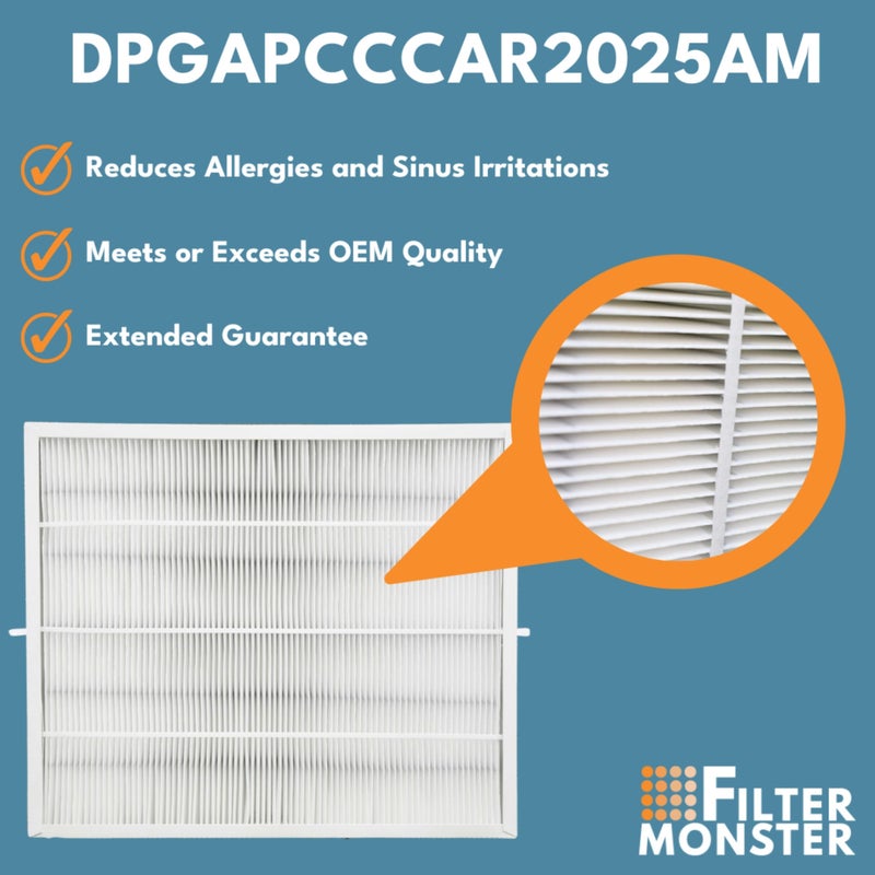 Filter-Monster.com Filter-Monster Replacement Compatible with Bryant/Carrier Infinity 20" x 25" MERV 15 Air Purifier Cartridge (GAPCCCAR2025) - Image 5